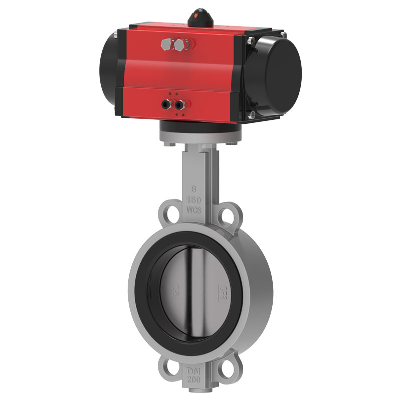 What is a Pneumatic Wafer Soft Seated Butterfly Valve?