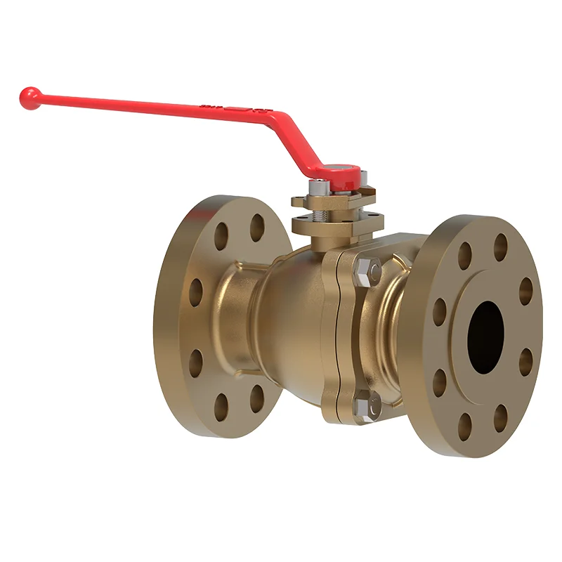 Bronze Lever Floating Ball Valve