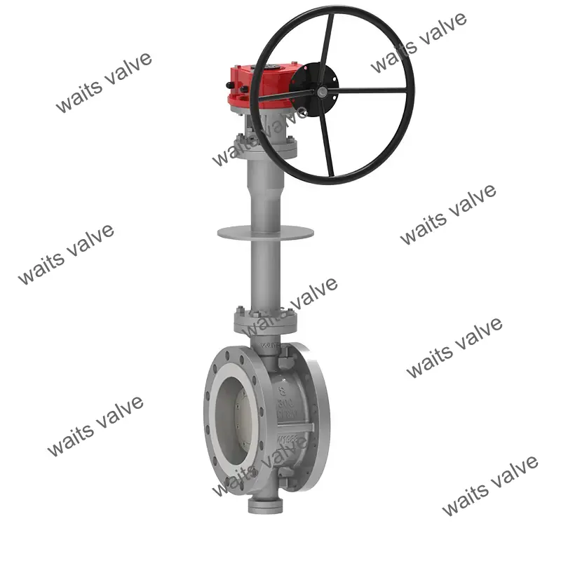 Cryogenic Side Entry Butterfly Valve