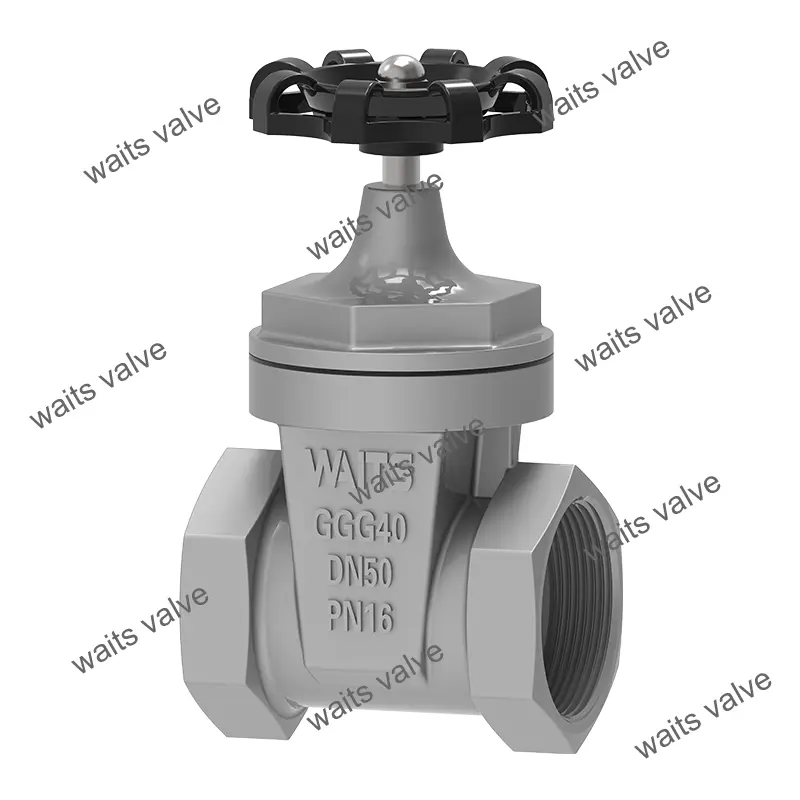 Npt Resilient Seated Gate Valve