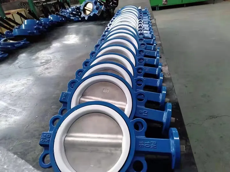 Wafer Ptfe Lined Butterfly Valve Wafer Ptfe Lined Butterfly Valve