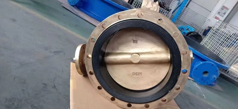 Al Bronze Flange Butterfly Valve