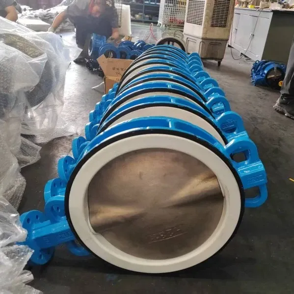 Gear Wafer Ptfe Lined Butterfly Valve