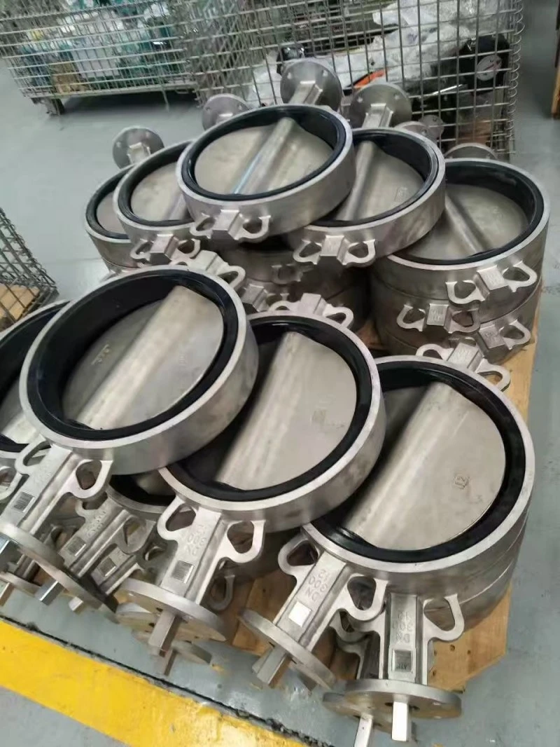 Stainless Steel Lever Wafer Butterfly Valve
