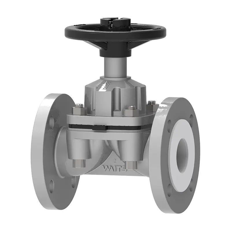 PTFE Lined Diaphragm Valve