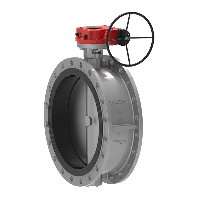 Soft Seated Double Flange Butterfly Valve